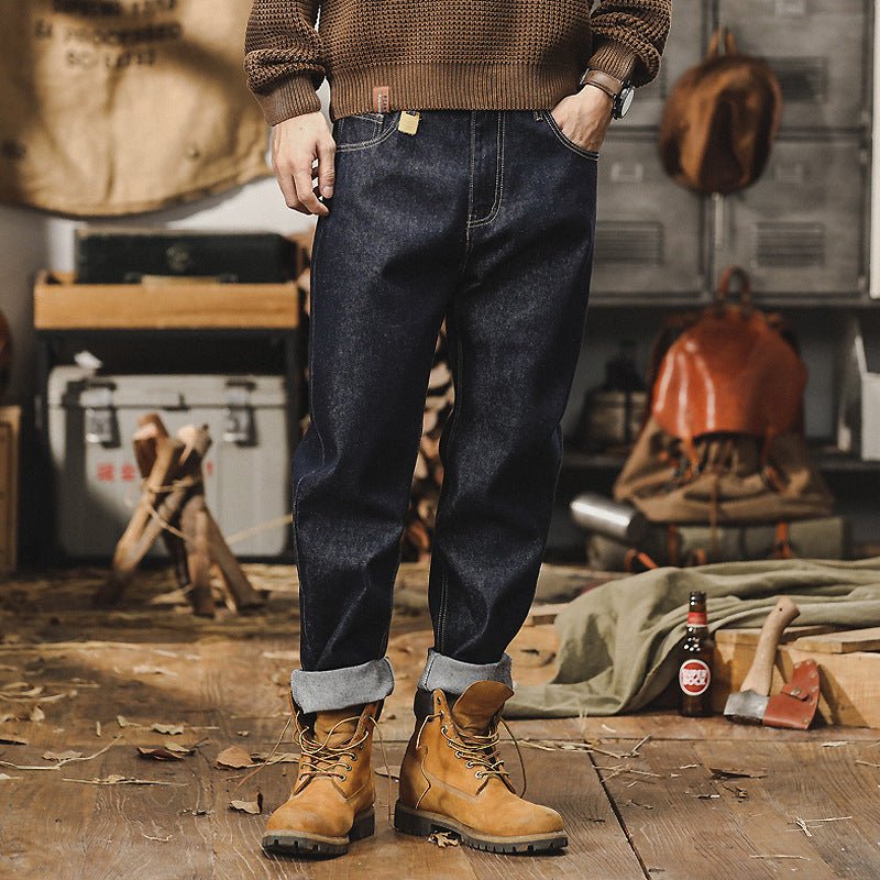 American Retro Autumn Jeans Men - Sophinity