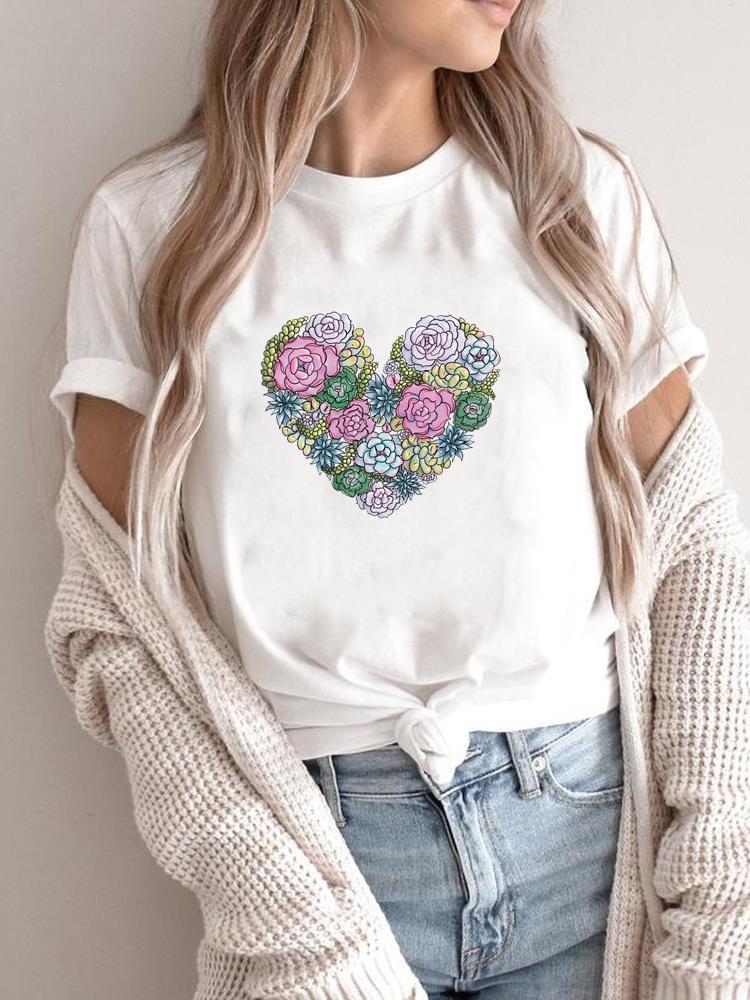 Printed Clothes New Cute Women's Clothing Top - Sophinity