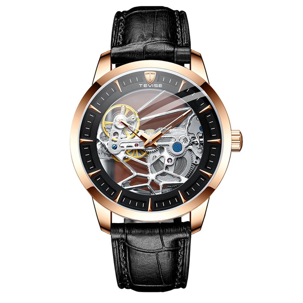 Watch Men's Mechanical Watch Automatic Waterproof Hollow Mechanical Watch Men - Sophinity