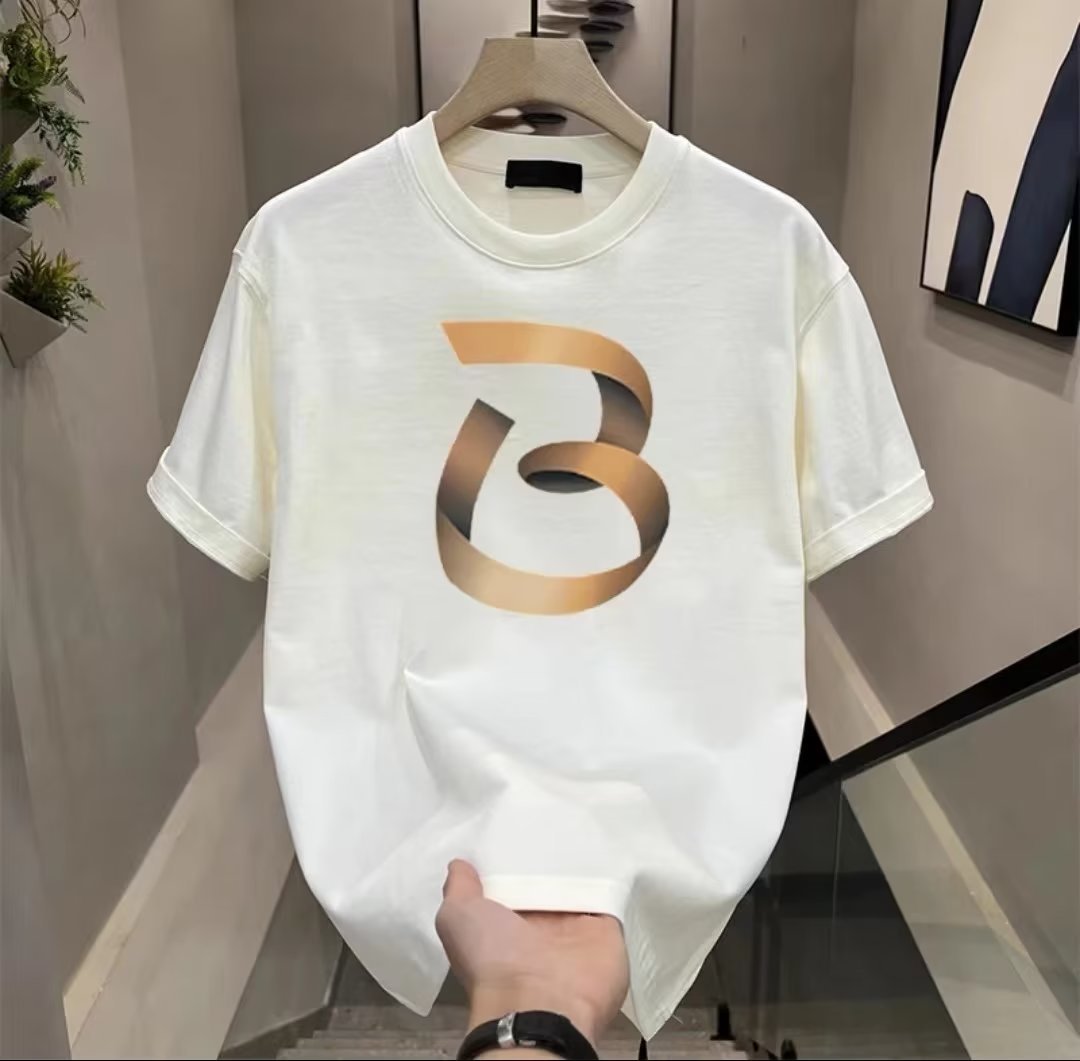 Menswear Clothing Loose Casual Print T-shirt - Sophinity