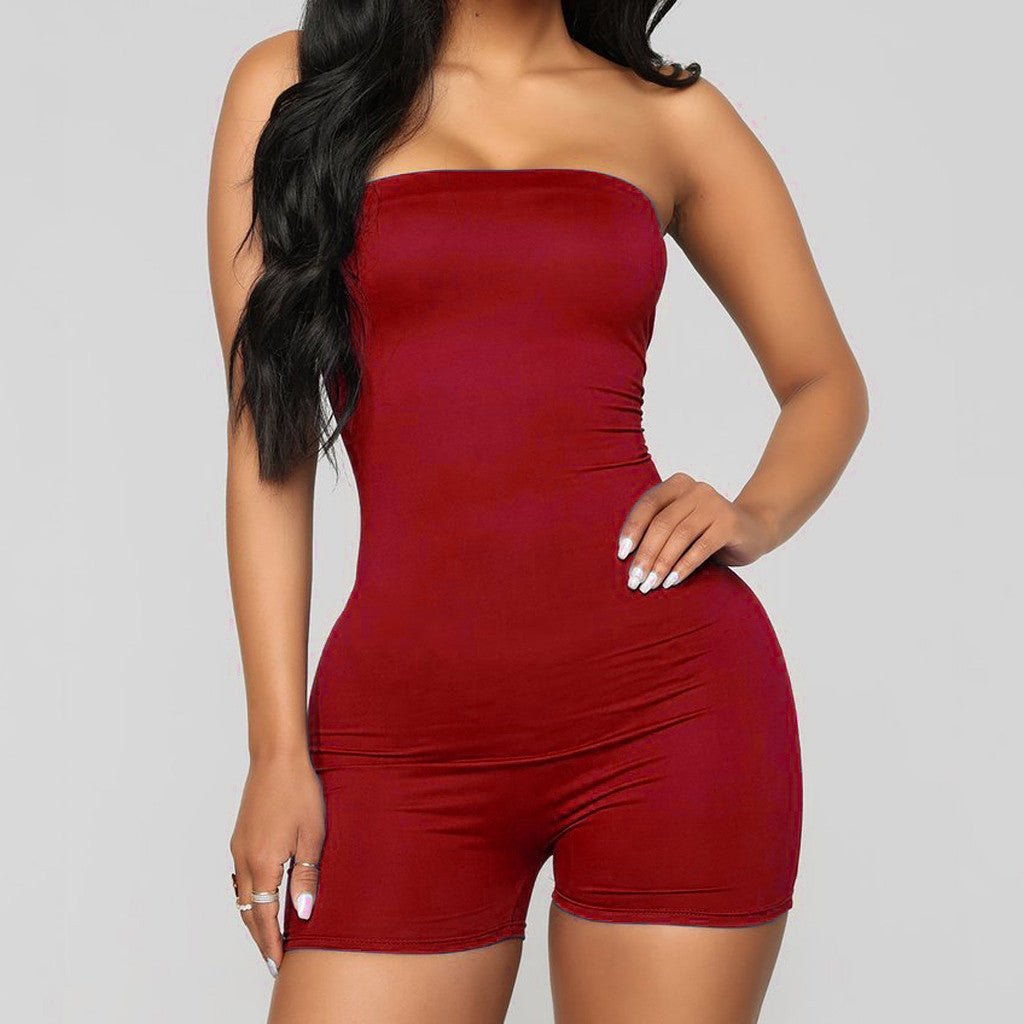 Women's Pullover Sleeveless Jumpsuit Multicolor - Sophinity