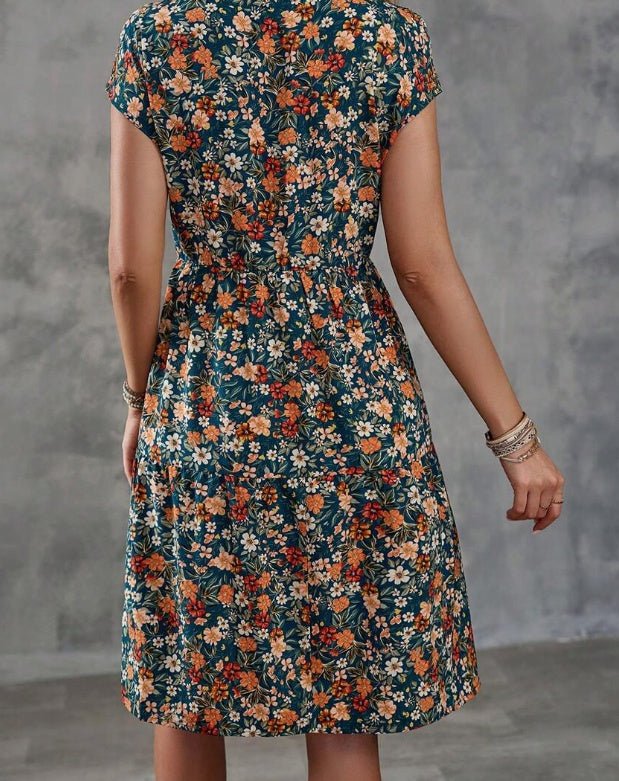 Emery Rose Waist Holiday Dress For Women - Sophinity