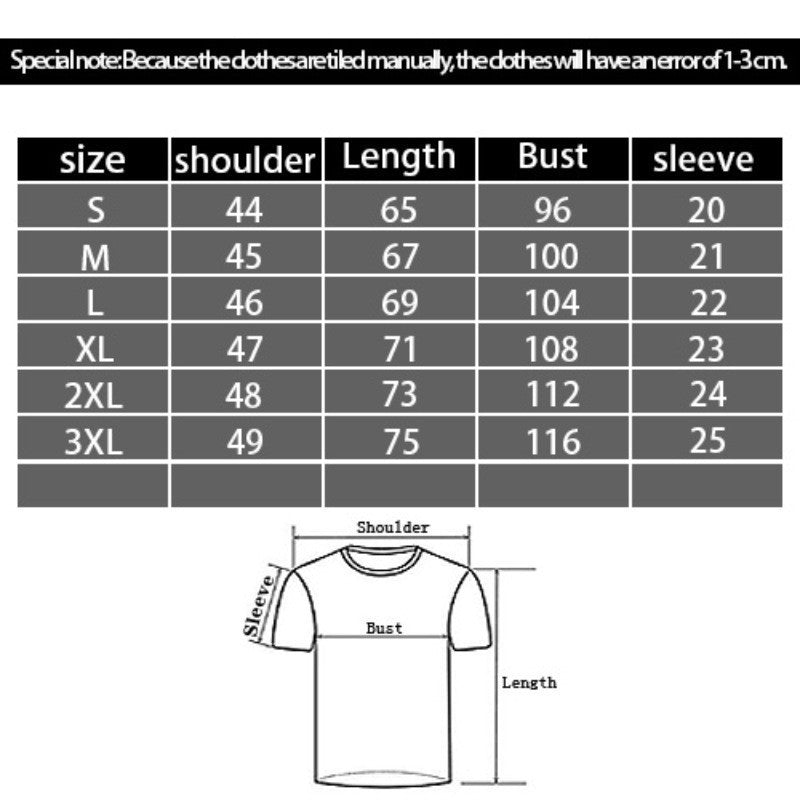 Men's 3D Digital Printing Casual Round Neck Short Sleeves - Sophinity