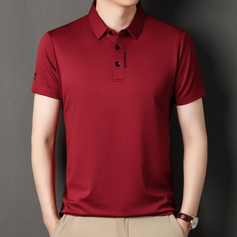 Summer New Middle - aged Men's Casual All - matching Half Sleeve T-shirt - Sophinity