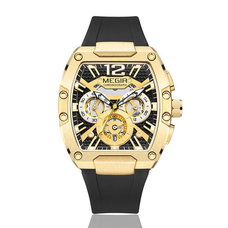 Wine Barrel Men's Multi - function Sports Watch - Sophinity