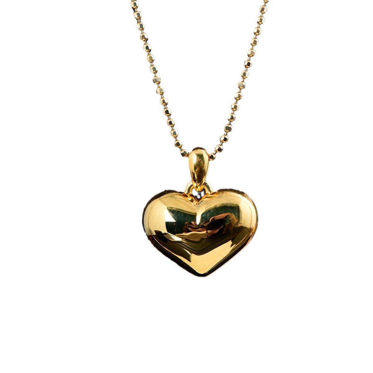 Color Gold Necklace Fashion Heart - shaped Women - Sophinity