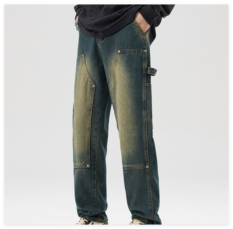 Vintage Logging Cargo Jeans Men - Sophinity