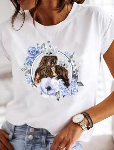 Women's Love Beauty Hip Hop Short Sleeve T Shirt - Sophinity