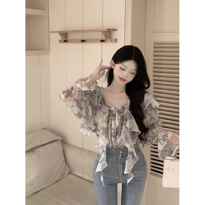 Fairy Spring Loose Temperament Chic Shirt - Sophinity