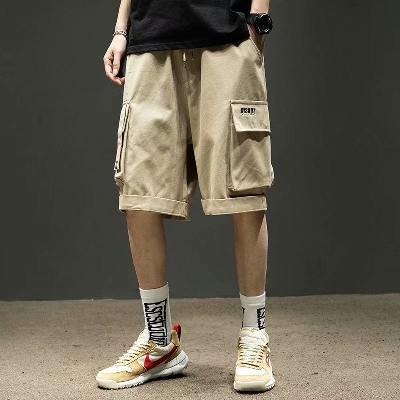 Workwear Shorts Men's Korean Style Trend Summer Five - point Pants - Sophinity