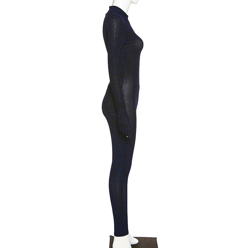 Sheer High Waist Jumpsuit - Sophinity
