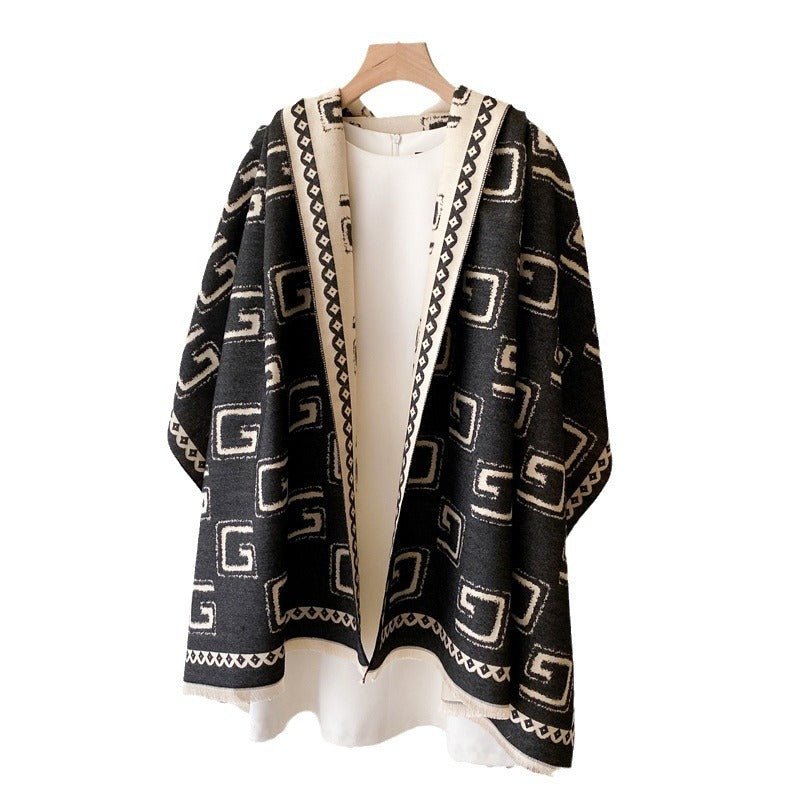Warm Cashmere - like Thick Shawl Long Wild Scarf - Sophinity