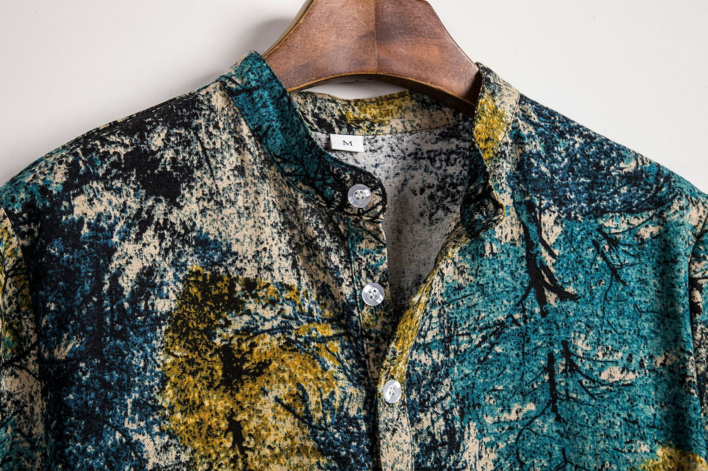 Men's Floral Short Sleeve Shirt - Sophinity