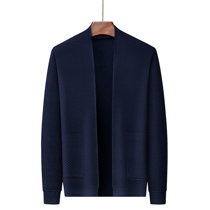 Men's Knitted Cardigan Sweater Coat - Sophinity