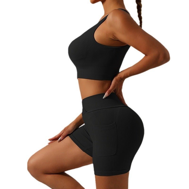 European And American Seamless Yoga Suit For Women - Sophinity