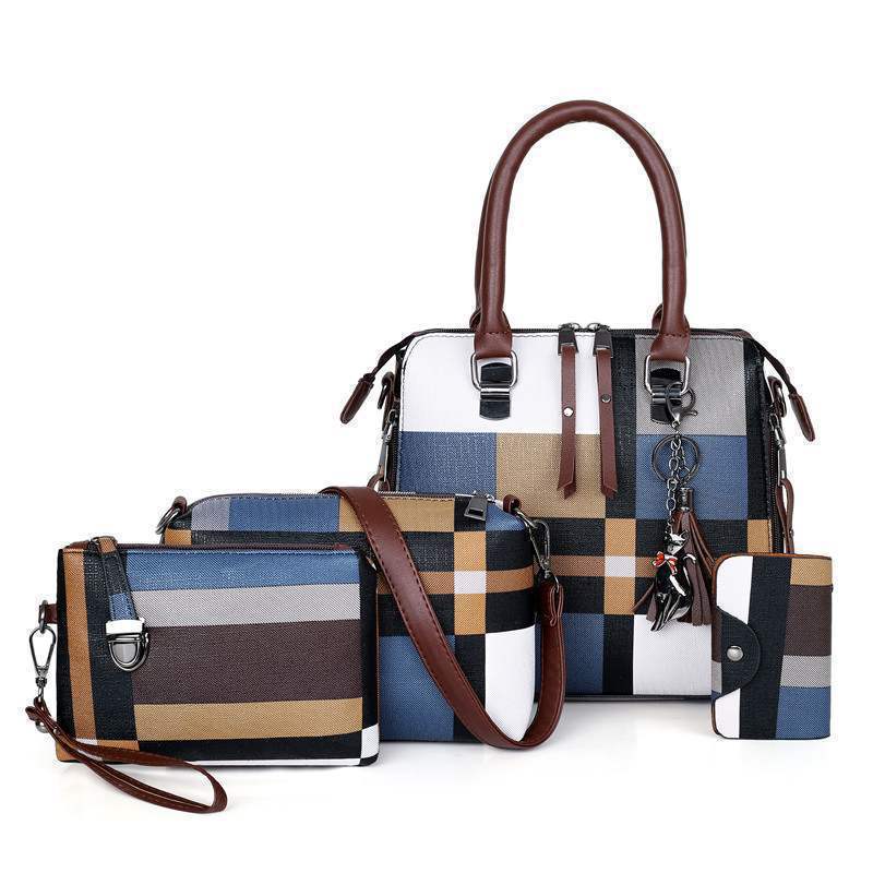 New Luxury Handbags Plaid Women Bags Designer - Sophinity