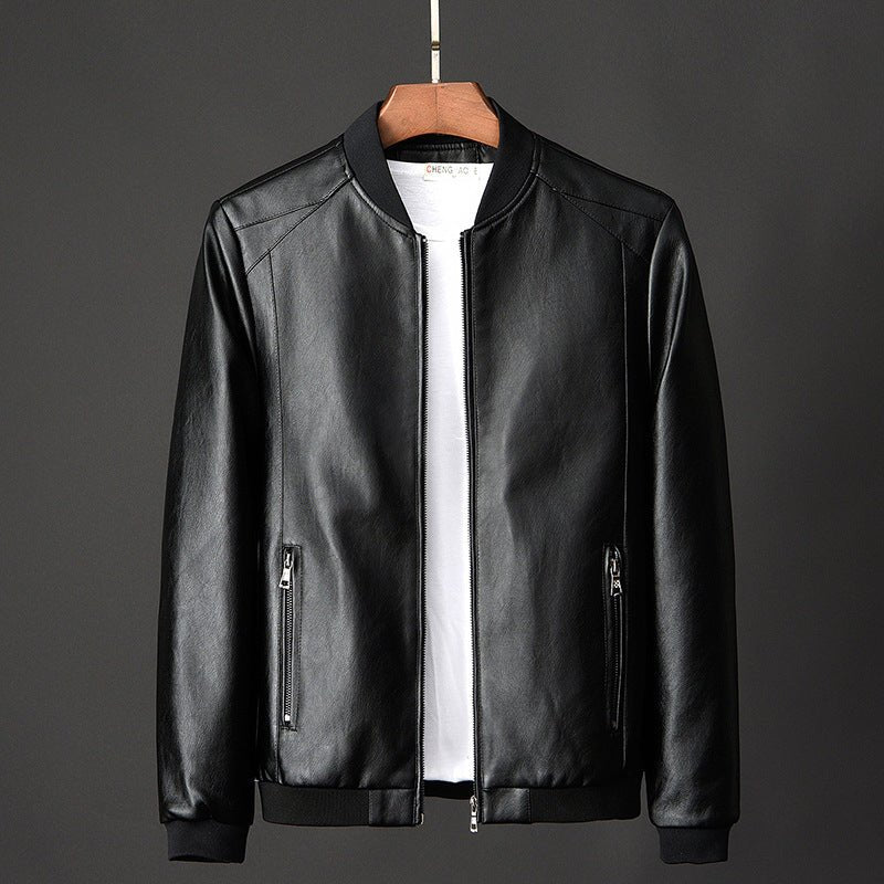 Casual Jacket Korean Style Trendy Plus Size Motorcycle Suit - Sophinity