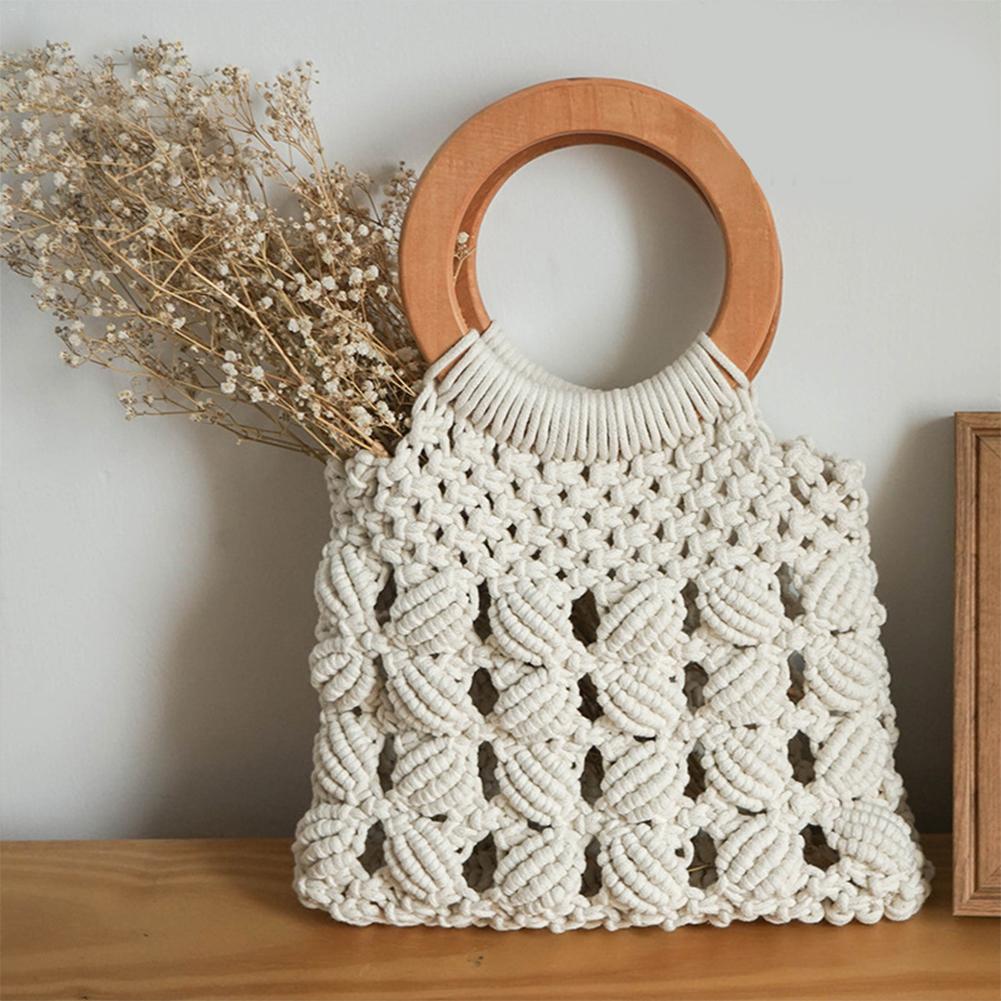 Fashion cotton rope straw women bags - Sophinity