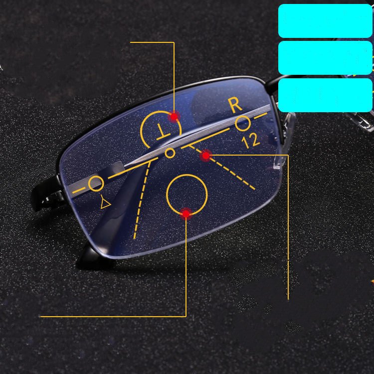Long Distance Dual - use Presbyopia Glasses For Men - Sophinity