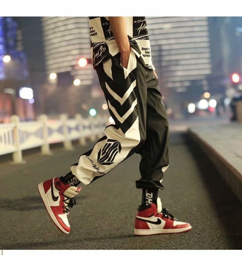 Cropped Pants Men's Loose and Fat Harem Pants Thin Section - Sophinity