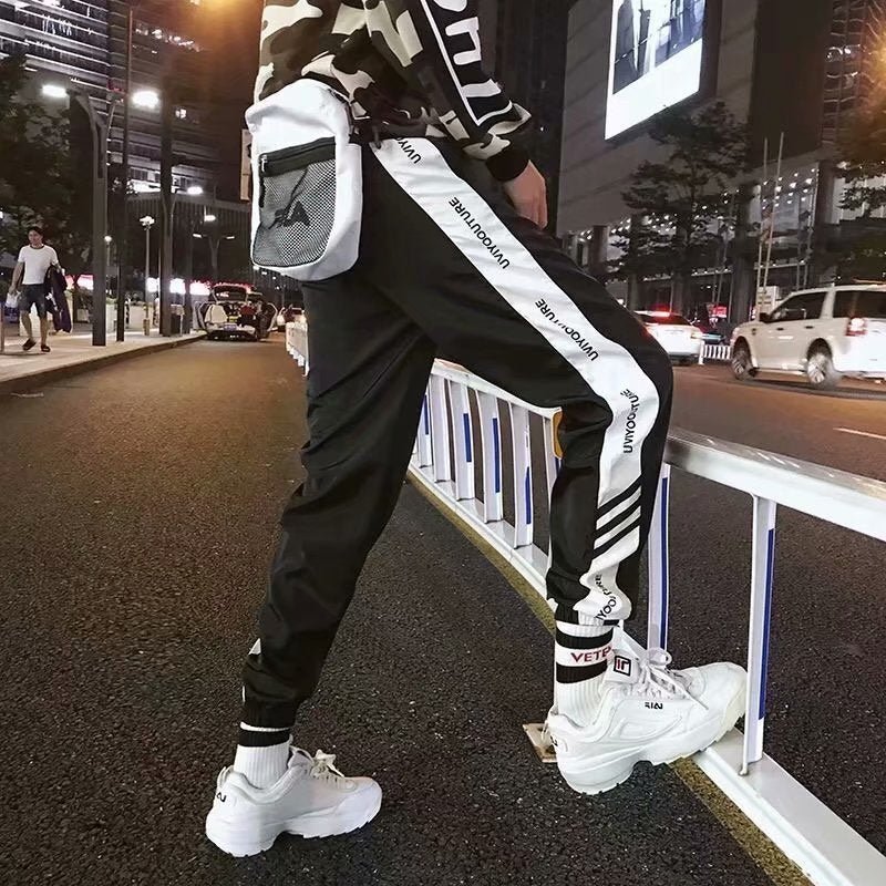 Cropped Pants Men's Loose and Fat Harem Pants Thin Section - Sophinity