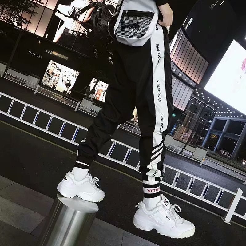 Cropped Pants Men's Loose and Fat Harem Pants Thin Section - Sophinity