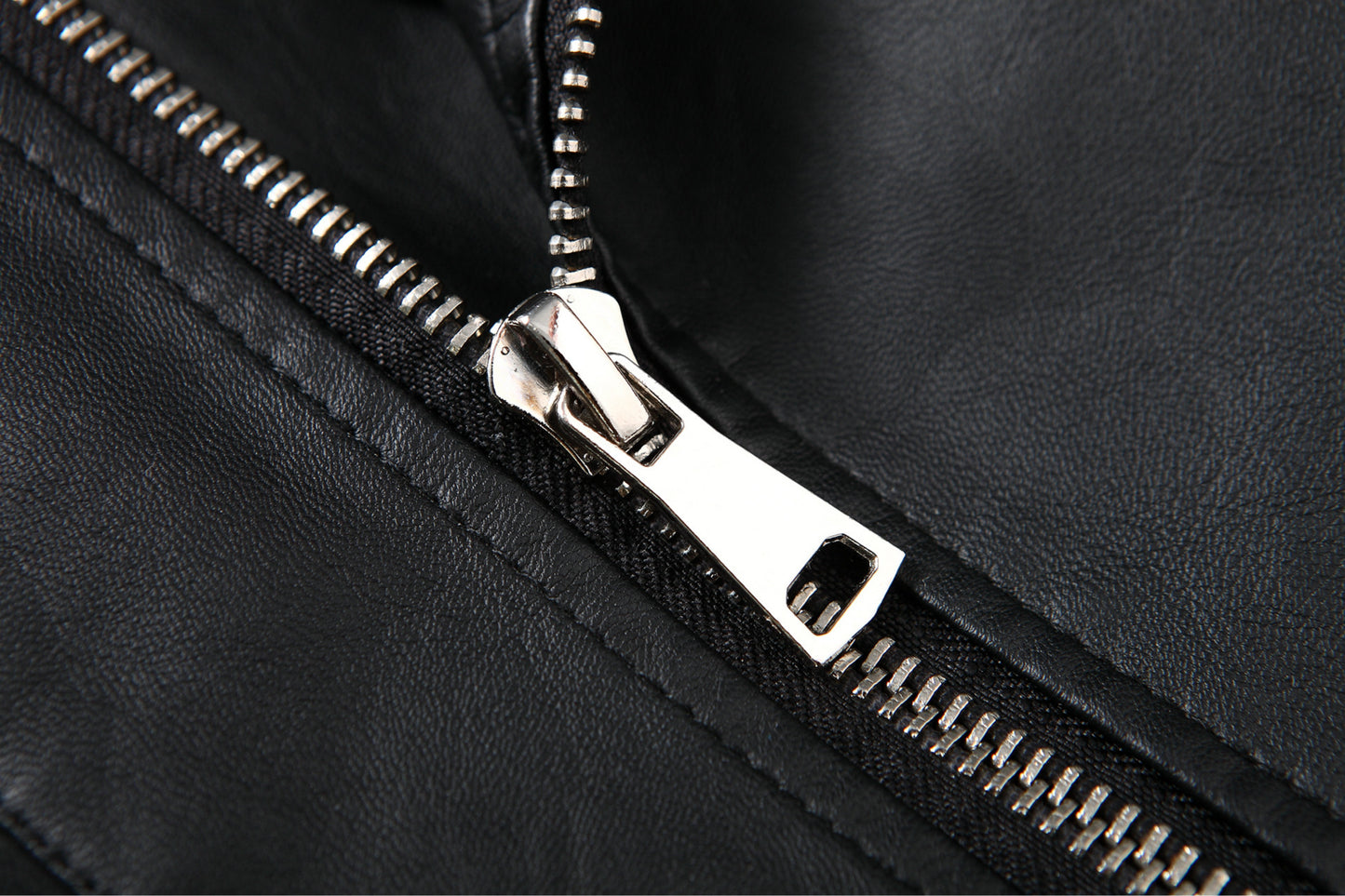 Men's Motorcycle Leather Jacket Jacket - Sophinity