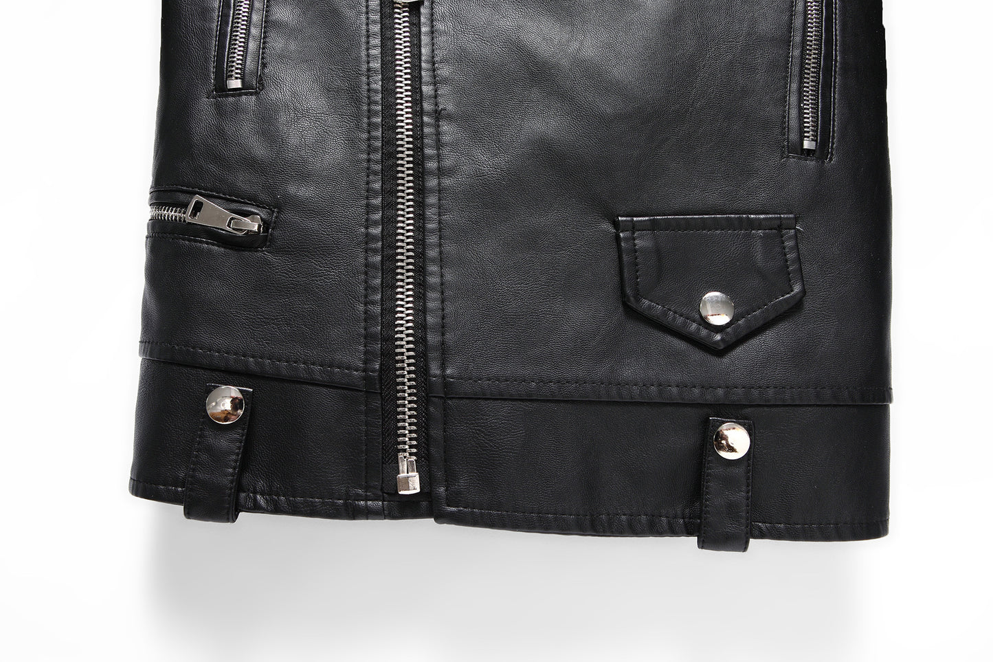 Men's Motorcycle Leather Jacket Jacket - Sophinity