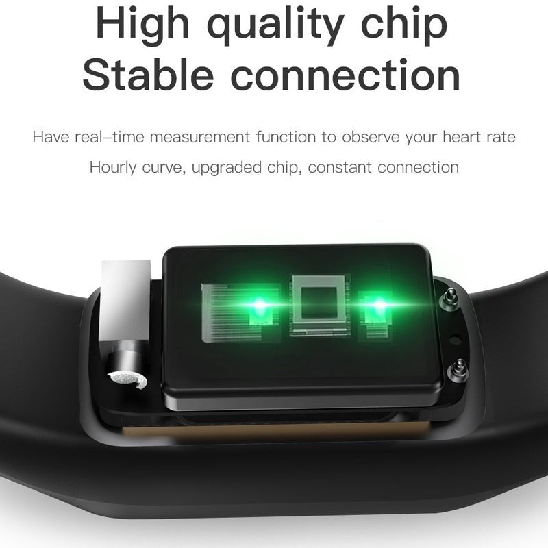 Pedometer Heart rate Blood Pressure Blood Oxygen Sleep - Sophinity