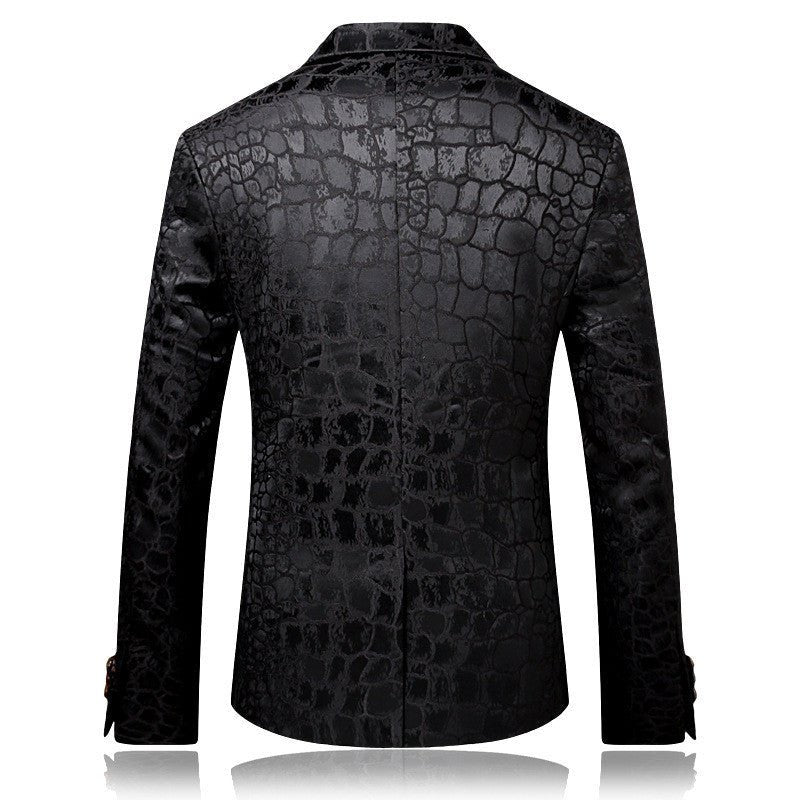 Casual Single Suit Dress Jacket Black Dress - Sophinity