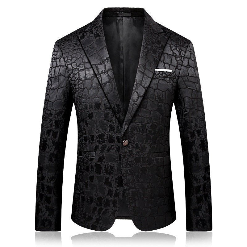 Casual Single Suit Dress Jacket Black Dress - Sophinity