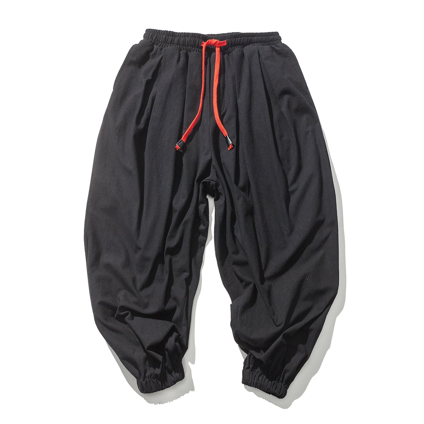 Loose Cotton Linen Trousers Men's Wide - leg Pants Harlan Feet Pants - Sophinity