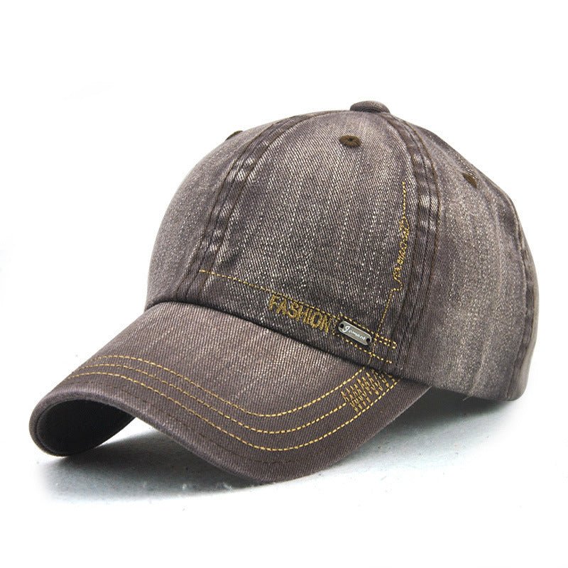 Wash Old Baseball Cap Color men's and women's simple outdoor leisure cap wholesale - Sophinity