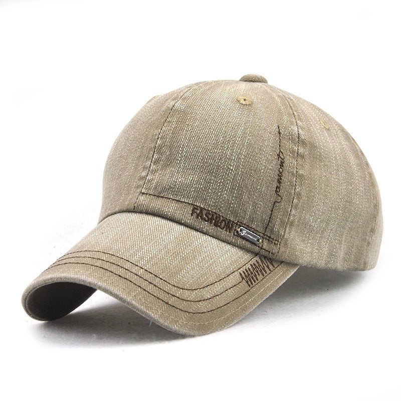 Wash Old Baseball Cap Color men's and women's simple outdoor leisure cap wholesale - Sophinity