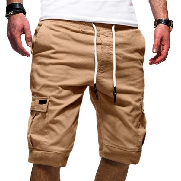 Men Casual Jogger Sports Cargo Shorts Military Combat Workout Gym Trousers Summer Mens Clothing - Sophinity