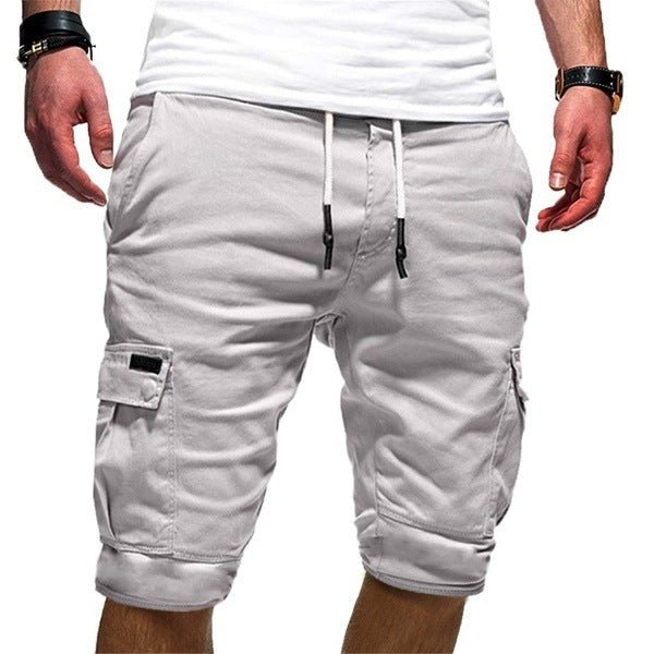 Men Casual Jogger Sports Cargo Shorts Military Combat Workout Gym Trousers Summer Mens Clothing - Sophinity