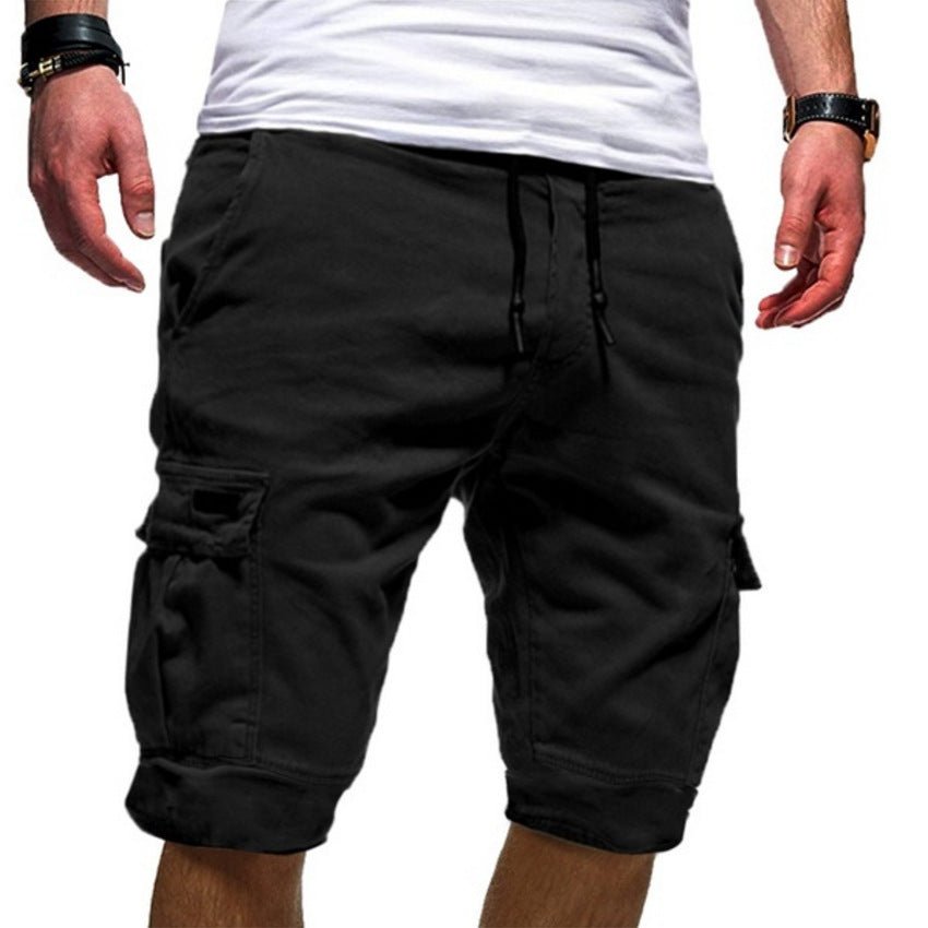 Men Casual Jogger Sports Cargo Shorts Military Combat Workout Gym Trousers Summer Mens Clothing - Sophinity