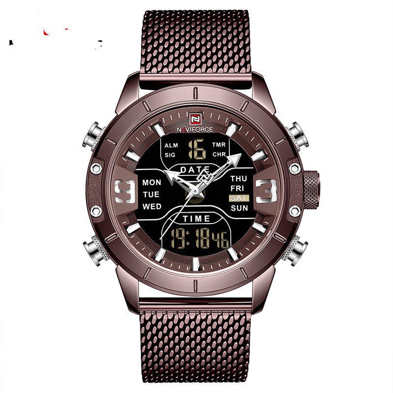Alarm Clock Calendar Business Quartz Electronic Men's Watch - Sophinity