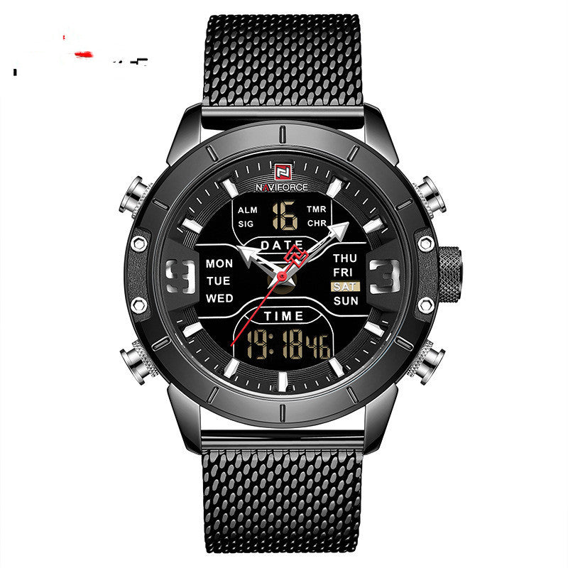 Alarm Clock Calendar Business Quartz Electronic Men's Watch - Sophinity