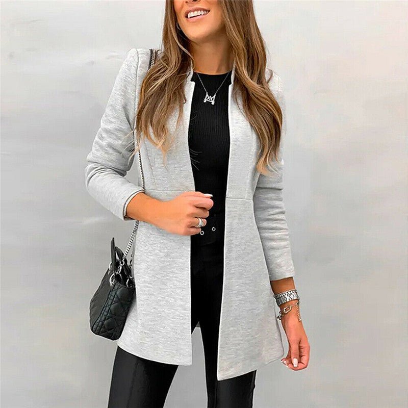 Trench Coat Mid - length Woolen Coat - Sophinity