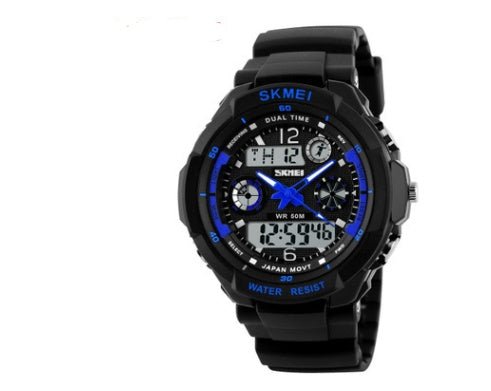 Watch double display outdoor mountaineering multi - function watch student table creative watch - Sophinity
