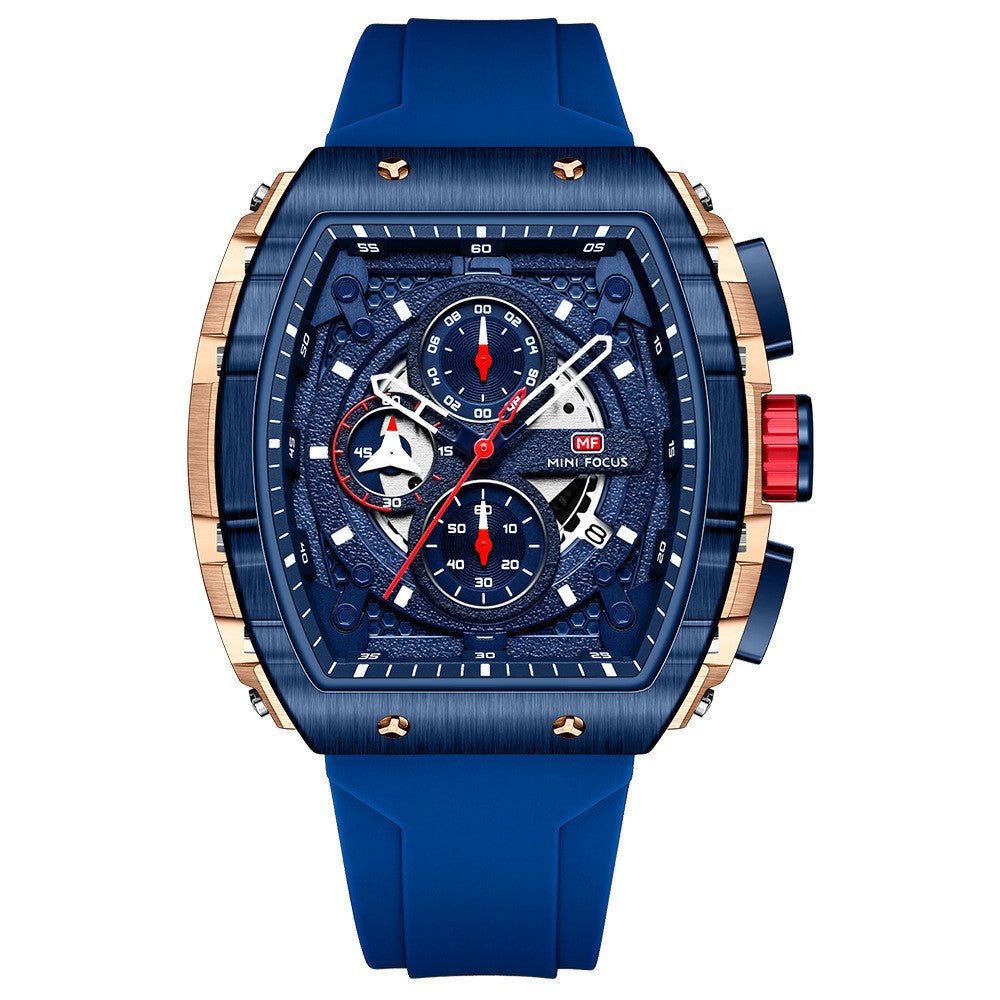 Outdoor Style Tonneau Men's Watch - Sophinity