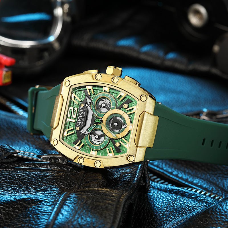 Wine Barrel Men's Multi - function Sports Watch - Sophinity