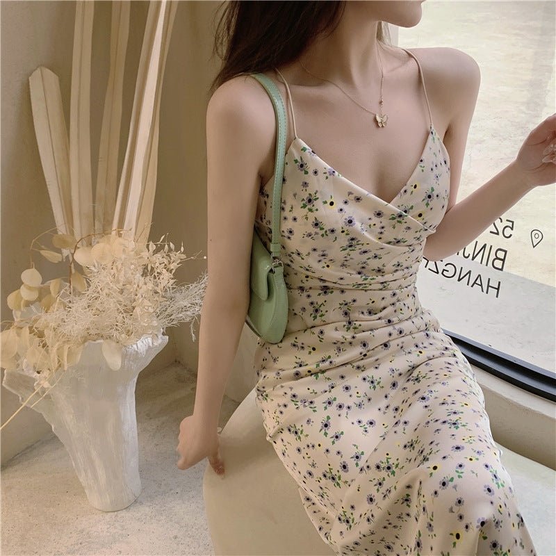 Long Floral Dress Women's Summer - Sophinity