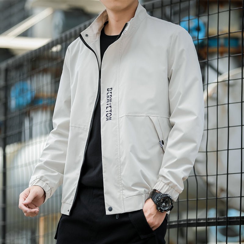 Casual Jacket Men Baseball Uniform Trendy Top Clothes - Sophinity