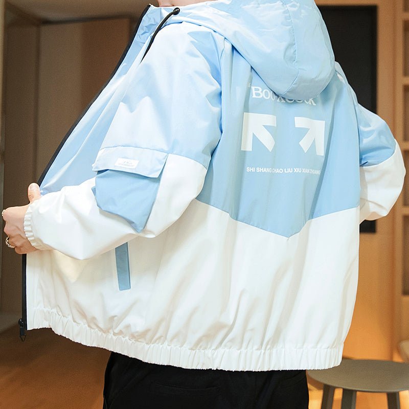 Casual Jacket Men Baseball Uniform Trendy Top Clothes - Sophinity