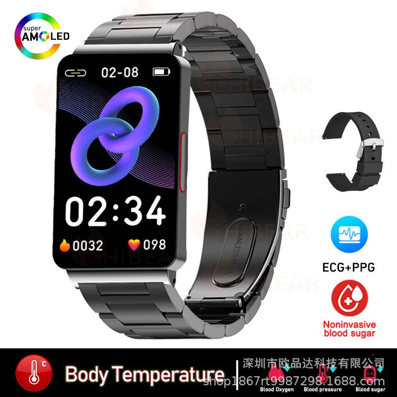 Smart Watch Blood Oxygen Body Temperature Sleep Monitoring Health Smart Bracelet - Sophinity