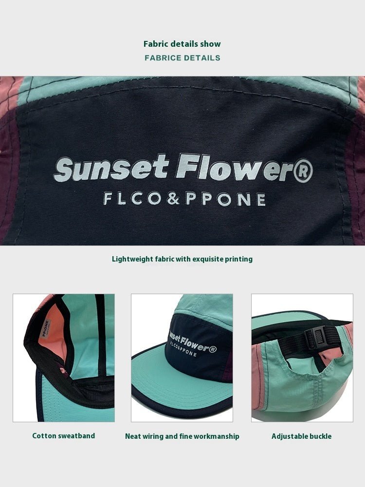 Lightweight Quick - drying Outdoor Flat Eaves Cap Sun Hat - Sophinity