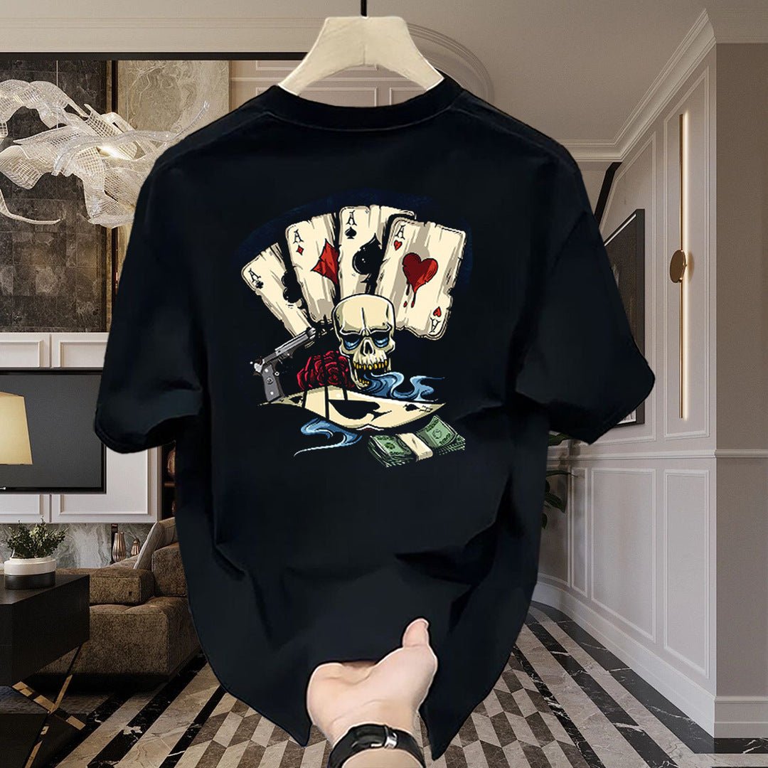 Collar Slim Fit Handsome T-shirt - Sophinity