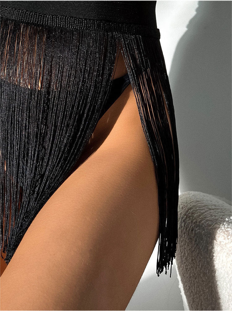 Ladies Tassel Beach Holiday Short Dress - Sophinity